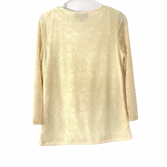 ANTHROPOLOGIE Sunday in Brooklyn Ardith Lace Top - Picture 3 of 6